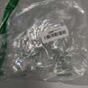 12Pcs Christmas Ball Ornaments Iridescent Ornaments Balls White Plastic 1.5 Inch Christmas Tree Baubles for DIY Xmas Party Birthday Wedding Decor Crafts (4.00X4.00X4.00CM, Transparent)