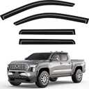 Tape-on Window Visors Rain Guards for Toyota Tacoma 2024-2026
