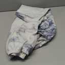 Fitted Tablecloth for Round Table,Light Color Marble Abstract Striped Cracks Table Cover with Elastic Edge Waterproof Tablcloth,Modern Stone Art Circle Tablecovers for Kitchen Indoor 55-60in