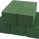 LOMIMOS 5PCS Floral Foam Bricks,Florist Green Blocks Supplies(8.5"L x 3.4"W x 3"H) for Fresh & Artificial Flower Arrangement DIY Craft Wedding Centerpiece Party Home Decoration