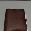 Photo Album 4x6 200 Photos, Genuine Leather Photo Albums with Writing Space with 30 Writing Paper, Travel Family Wedding Kids Graduation Ultrasound Baby Picture Album Scrapbook Photo Album (Simple)