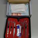 Medarchitect Suture Practice Complete Kit (30 Pieces) for Medical Student Suture Training, Include Upgrade Suture Pad with 14 Pre-Cut Wounds, Suture Tools, Suture Thread & Needle