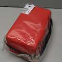 Hand Held Sewing Machine Heavy Duty with 110 PCS Sewing Kit & Bright Red Leather Case, Mini Portable Handheld Stitching Machine for Adults Beginners, for Mending Clothes, DIY Projects