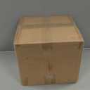 Metal Jack O' Lantern Pumpkin Flamless LED Candle Lantern, 5 Inch, Black with Gold Interior