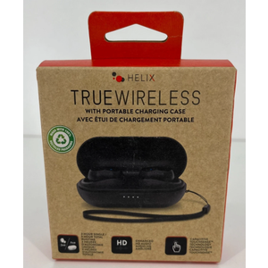 Helix True Wireless Wireless Earbuds Headphones NEW Sealed 810061145127 V1-1123 Helix True Wireless Wireless Earbuds Headphones NEW Sealed 810061145127 V1-1123