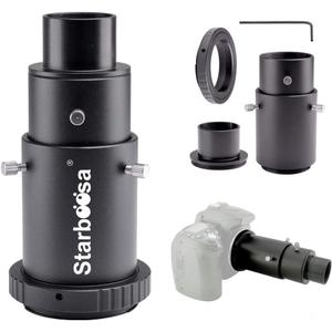 Variable Extension Telescope Camera Adapter - for Canon SLR Cameras Connected to Telescopes - for Prime- Focus Or Eyepiece-Projection Photography