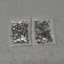 100 Sets Cover Buttons Kit with Tools Size Buttons to Cover Self Cover Buttons with Wire Backs DIY Fabric Cloth Cover Buttons (Size 24/0.59 Inch)