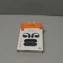 iLive Electronics 16mm Driver Clear Truly Wireless Open Ear Earbuds, Black, IAEBTO34B