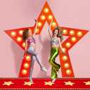 Movie Night Birthday Party Decorations Hollywood Photo Booth Banner with Runner Casino Party Supplies Backdrop VIP Star Photo Props Background Hanging for for Movie Star Birthday Party Supplies