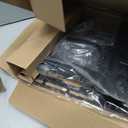 Outdoor Full Motion Weatherproof TV Wall Mount for 26-65 inch Flat/Curved TVs up to 88 lbs, Heavy Duty Swivel TV Mount with Single Stud Design,Smooth Extension,Max VESA 400x400mm,HC3402