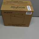 Compost Bin Kitchen for Countertop or Under Sink, 2.6 Gallon Hanging Small Trash Can with Lid, Garbage Can for Cabinet Door, Indoor/outdoor Food Waste Bin for Kitchen, Bathroom, RV, Office, White