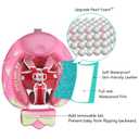 Mambobaby Float with Canopy & Tail, Non-Inflatable Infant Pool Float