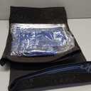 Fourluoo 10 Pcs Farmhouse Kitchen Decor and Accessories Set 4 Kitchen Towels 2 Pot Holders 2 Oven Mitts 2 Rugs for Cooking Baking Mom Housewarming Gifts(Dark Blue,Classic Style)