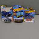 Pack Of 3 Hot Wheels Cars (Terra- Tracktyl,HW Ultimate T-shirt Rex, Ain't Fare)