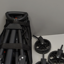 Munchkin Night Owl Lightweight Travel Stroller with Wheel Lights, Ultra Compact Baby Stroller for Everyday Travel and Easy Storage, Essential Gear for Babies & Toddlers, Black