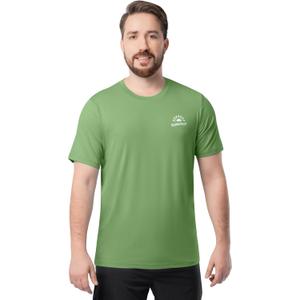 ColdPruf Men's Sunpruf Short Sleeve Performance Sun Protection UPF 30 T-Shirt (Green, M)