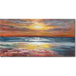 Limiyer Art 28x40 inches Hand painted Modern Abstract Oil painting Thick Texture Canvas art Oil painting Living room Bedroom office wall Decorative art (YI021)