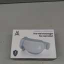 BOB AND BRAD Eye Massager with Heat and Cooling, EyeOasis 2 Eye Massager for Migraines FSA Eligible/HSA Eligible, Heated Face Massager for Dry Eye Migraine Relief, Warm Compress for Stress Relief (Gray)