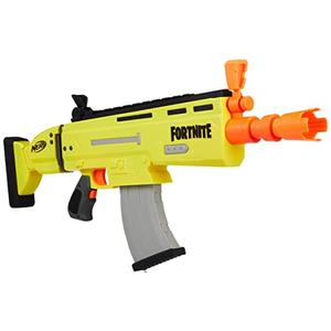 Fortnite AR-L Nerf Elite Dart Blaster - Motorized Toy Blaster, 20 Official Nerf Fortnite Elite Darts, Flip Up Sights - for Youth, Teens, Adults