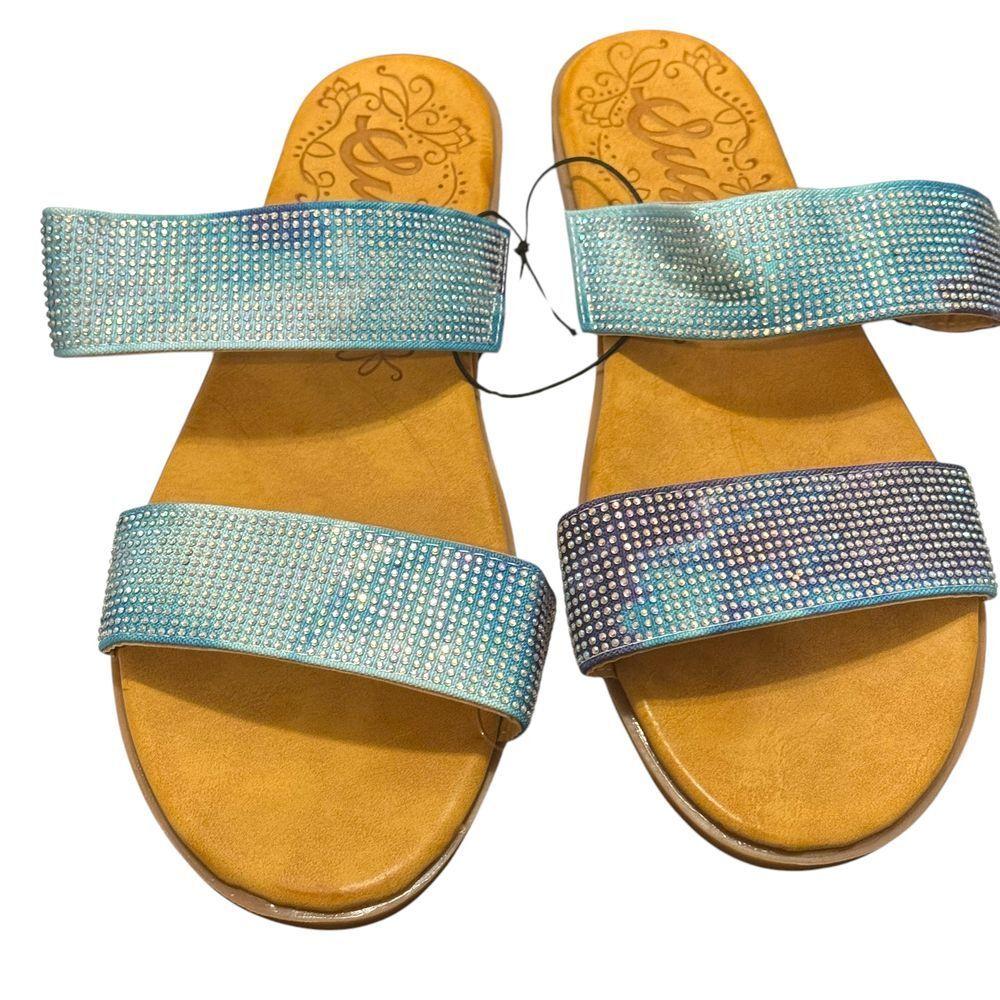 Sugar Tropical Blue Size 8