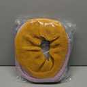 Legigo 5 Pack Thicker Bathroom Toilet Seat Cover Pads- Soft Warmer Toilet Seat Cushion Cover Stretchable Washable Fiber Cloth, Easy Installation Comfortable Toilet Lid Seat Cover(Knitted Style)