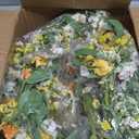 26" Spring Wreaths for Front Door Artificial Floral Wreath with Wildflowers Portulaca CHEAWRTZ Summer Easter Decorations for Indoor Outdoor Window Wall Farmhouse Porch Home Decor Yellow and White