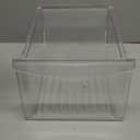 Smart Choice 240364503 Crisper Drawer Bin for Refrigerator Freezer - Clear, Frigidaire Drawer Replacement for 240364502 240364505 240364507 240364508, Fits Select Frigidaire & Kenmore Models