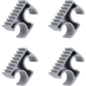 Bimini Top Support Pole Clips Holder Hardware 7/8 inch, Bimini Top Pole Clips for Anti Rattle Boat Accessories 4 PCS