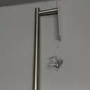 theaoo Under Cabinet Paper Towel Holder for Kitchen, Adhesive Paper Towel Roll Rack for Bathroom Towel, SUS304 Stainless Steel Wall Mount, Adhesive and Screws (Silver)