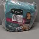 Depend Fresh Protection Adult Diapers, Incontinence & Postpartum Bladder Leak Underwear for Women, Disposable, Maximum, Medium, Blush, 18 Count