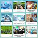 ELECROW ESP32 Display 1024x600, 10.1 Inch HMI ESP32-P4 IPS Touch Screen, Support AI Speech Interaction, ESP32-P4 Dual-Core Processor, Up to 400MHz, Compatible with Arduino, ESP-IDF (Without Camera)