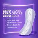 Always Discreet Incontinence Panty Liners for Bladder Leaks, Size 2, Very Light Absorbency, 120 Count