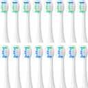 Replacement Toothbrush Heads Compatible with Philips Sonicare16 Pack Soft Replacement Electric Brush Head for 4100 5100 6100 HX9023/65 W Optimal Plaque Control Snap-on System