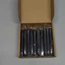 Ravinte 10 Pack Solid 4 Inch Center to Center Slim Square Bar Drawer Handles - Kitchen Cabinet Hardware - Black Matte Pulls for Cabinets and Drawers