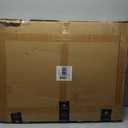 Chomolhari Tower Warmer Rack, 6 Bars Stainless Steel Wall Mounted Electric Heated Towel Rack for Bathroom, Built-in Timer, Hard-Wired & Plug in, Glossy Black (Glossy Black)