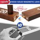 ropoda Ring Toss Game Extra Large 28" Yard Game for Kids and Adults with Stable Magnet Connection, Include 26 Easy-Throw Rings, Carry Bag, Scoreboard, Easy Set Up Outdoor Games for Adults and Family