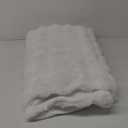 Smoofy Faux Fur Throw Blanket for Couch  Cream White Fluffy Cozy Rabbit Fleece, Plush Soft Bubble Blanket for Sofa & Bed, for Mom, Warm Fuzzy Home Room Decor Throw 50" x 60"