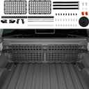 Front Molle Panel Compatible with 2015-2025 Ford F150 Truck Bed Molle Panel System Replacement for 2015-2025 Ford F-150 Accessories(Front Bed Molle Panel)