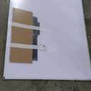 VIZ-PRO Dry Erase Board/Magnetic Whiteboard, 60 x 48 Inches, Large Wall Mounted Board for School Office and Home 5' x 4'