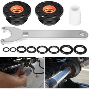 HC5345 Seal Kit For SeaStar Hydraulic Steering Cylinder Seal Kit with Pin Wrench HS5157 compatible with HC5340, HC5341, HC5342, HC5343, HC5344, HC5345,HC6750, HC6751