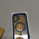 Miracase for iPhone 17 Case 6.3'', Full-Body Military Grade Drop Protection Outdoor Phone case with Built-in Glass Screen &Camera Control,Easy Installation,No Gap,Compatible with MagSafe,Blue