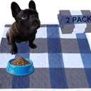 Washable Pee Pads for Dogs with 4-Layer Integrated Waterproof Design, Reusable Super Absorbent Non-Slip Puppy Pads for Crate Training, Home Floor Protection , 2835 Pack of 2