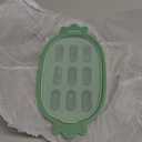 Haakaa Baby Popsicle Mold - Baby Food Maker & Breastmilk Teething Freezer Tray - BPA Free Silicone-Green