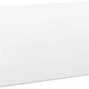 2 x 3,5"Plain White Folding Tent Cards (Set of 100) - 4x3,5"Folds to 2x3,5"Simple Blank Card Stock for Writing, Stamping, Drawing-Make Your Own Note, Thank You Cards, Seating Place Cards for Weddings
