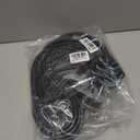 Bungee Cords with Hooks (20 Pack) Heavy Duty Outdoor Rubber Tarp Straps in 10", 15", 21", 31" Sizes, Crimped S Hooks for Securing Cargo, Bikes, Camping Gear, Luggage - Max Stretch 1.5X, Load 180 lbs