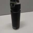 Coleman Autoseal FreeFlow Stainless Steel Water Bottle, Black, 24oz