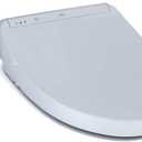 TOTO WASHLET K300 Electronic Bidet Toilet Seat with Instantaneous Water Heating, PREMIST and EWATER+ Wand Cleaning, Elongated, Cotton White 