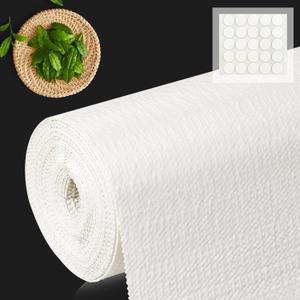 Shelf Liner for Kitchen Cabinets and Drawers, 24" x 120" White
