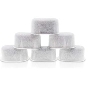 6-Pack Advanced Water Filter Cartridges for Mr. Coffee Easy Measure and Dishwashable Coffee Makers, Premium Water Filtration
