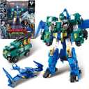 Transformable Robot 3 in 1 Stego Blast Wing, 11.81 Inches, Transforming Toys for Kids, Chariot Toys, Dinosaur Robot for Boys Girls 5 6 7 8 9 10 Years Old